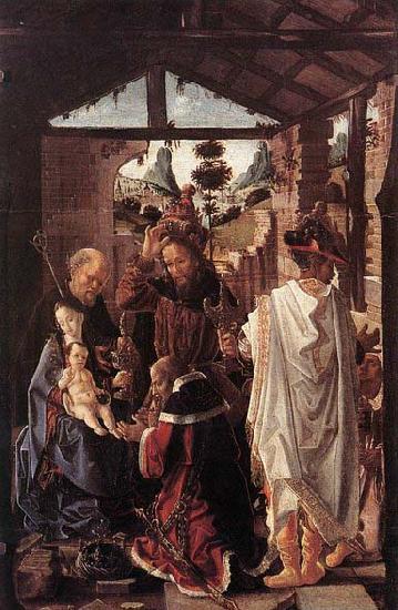 unknow artist The Adoration of the Magi oil painting picture